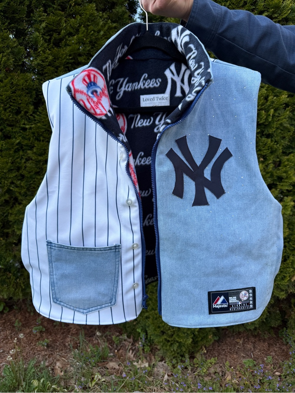 Custom New York Yankees Vest